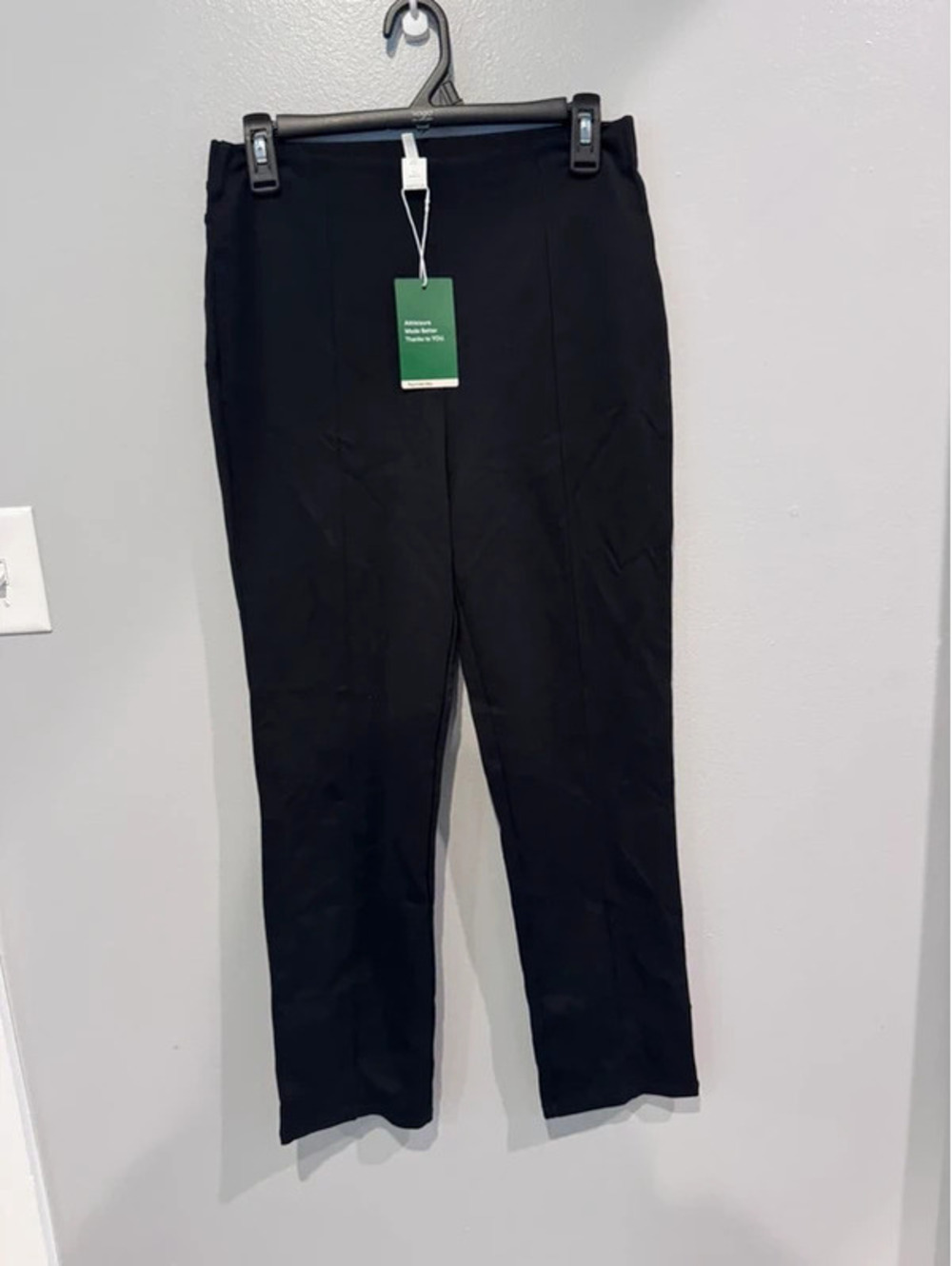 Halara Flex high waisted slim work pants black size M regular NWT